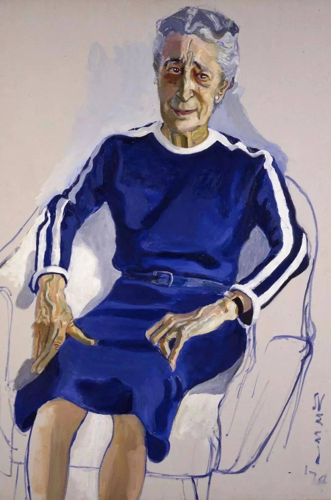 alice neel的肖像绘画