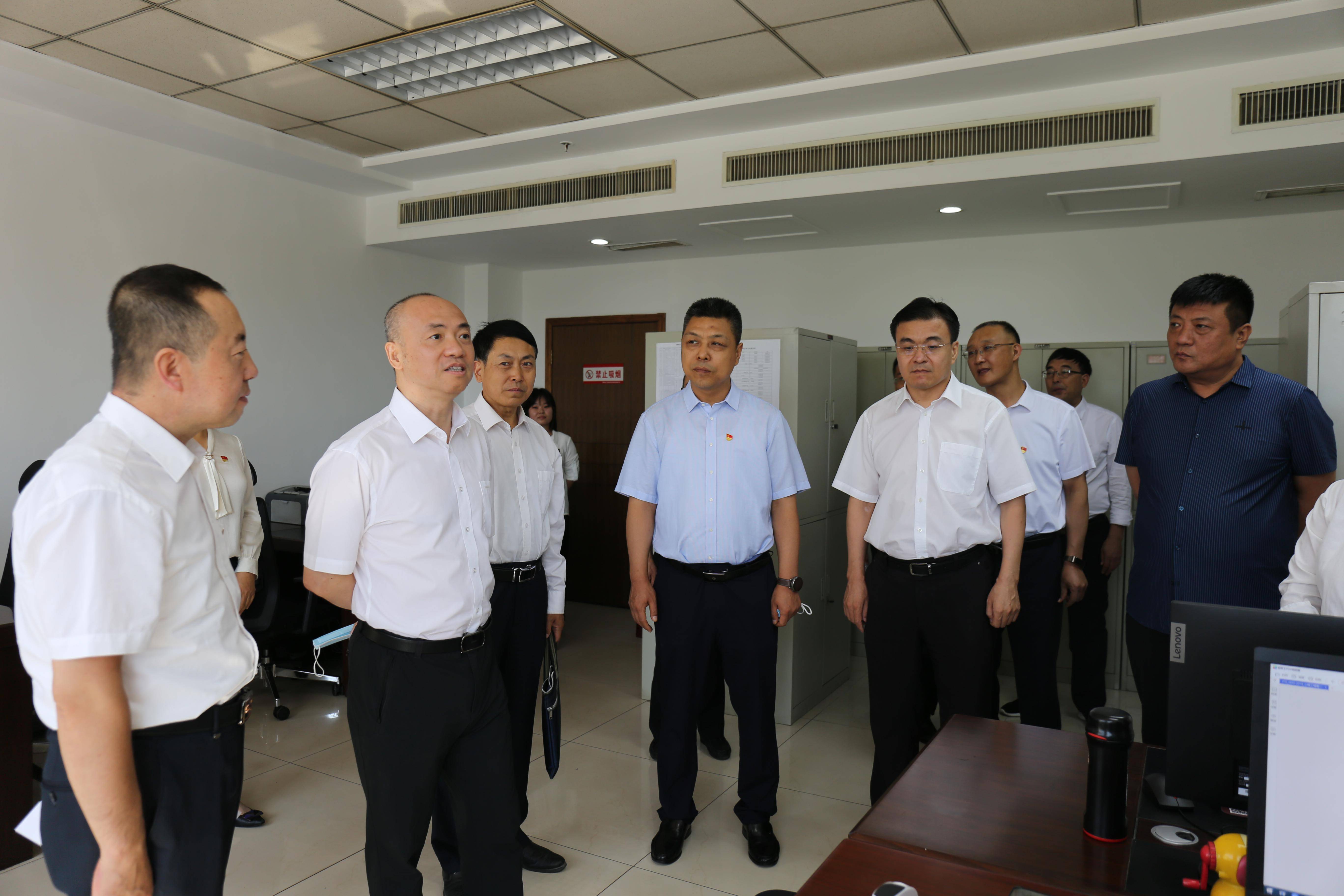 省委审计委员会办公室主任厅党组书记厅长陈磊到吕梁市调研指导工作