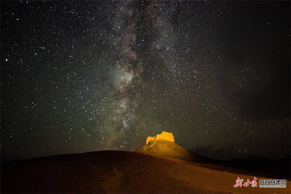 阳关|敦煌古阳关：大漠日落显苍茫 星汉璀璨夜未央