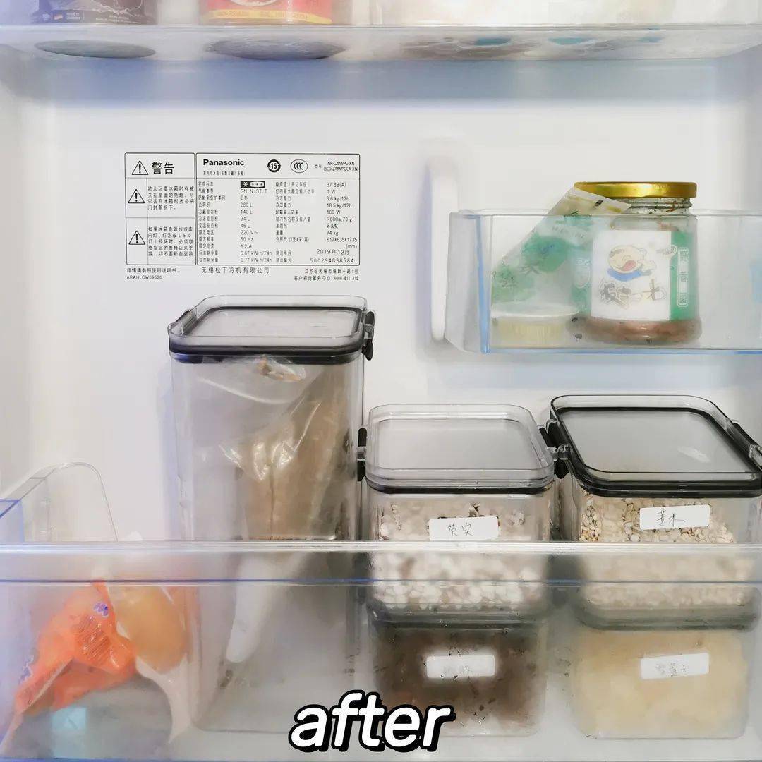 放满食物的冰箱图（冰箱装满零食的照片）
