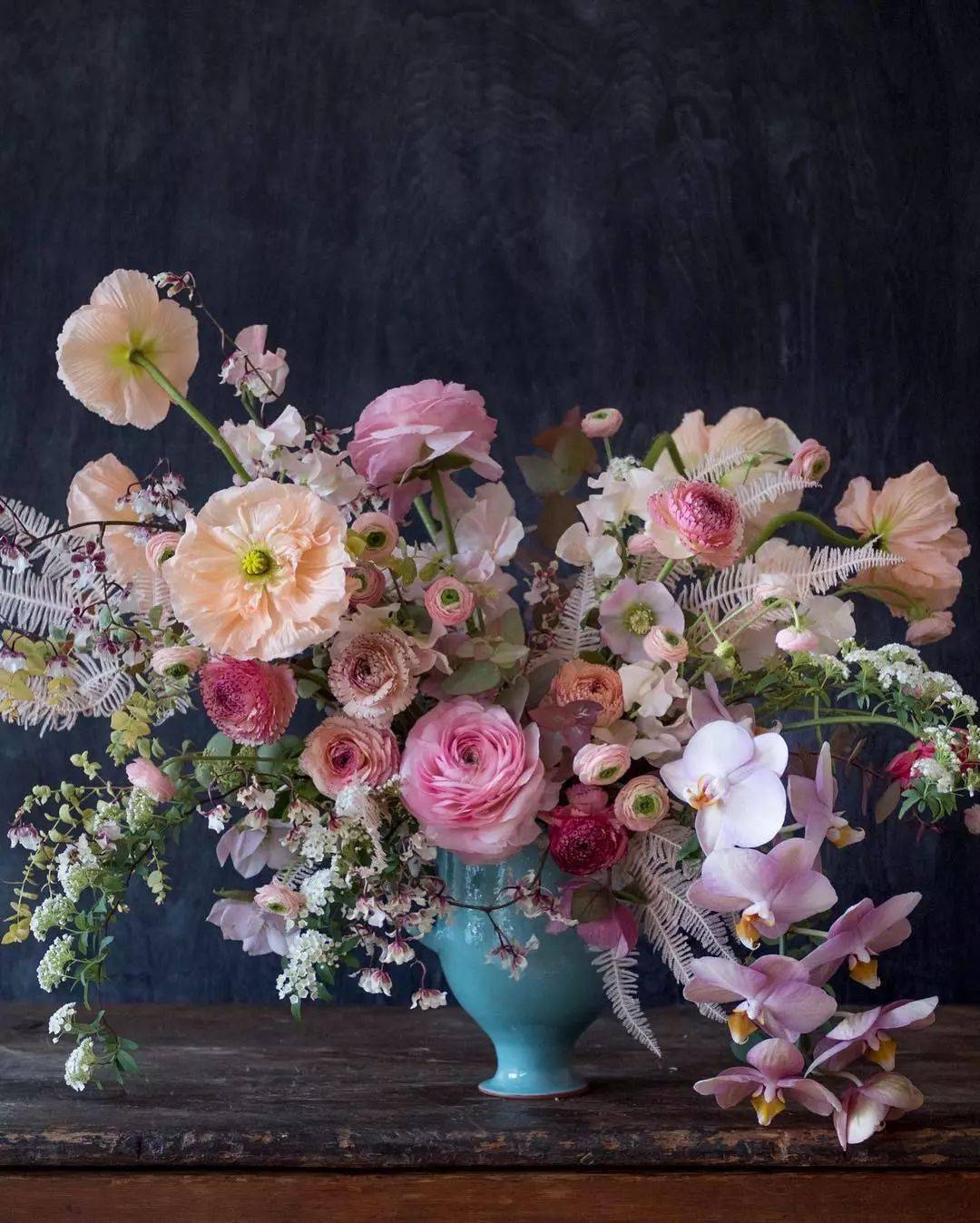 花艺入门 | 秋天的这几个插花要点,你掌握了吗?_花瓶