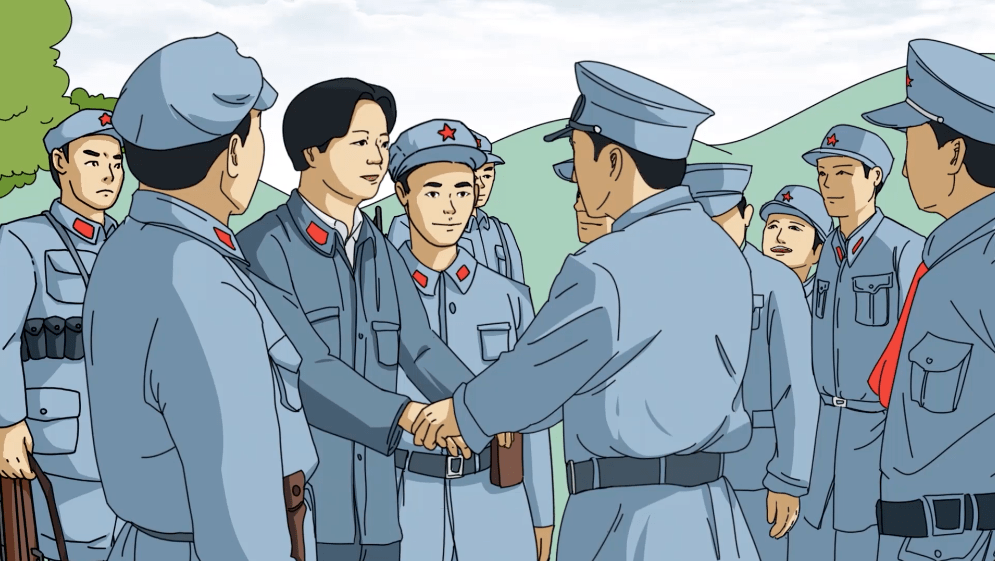 中国三军动漫图片