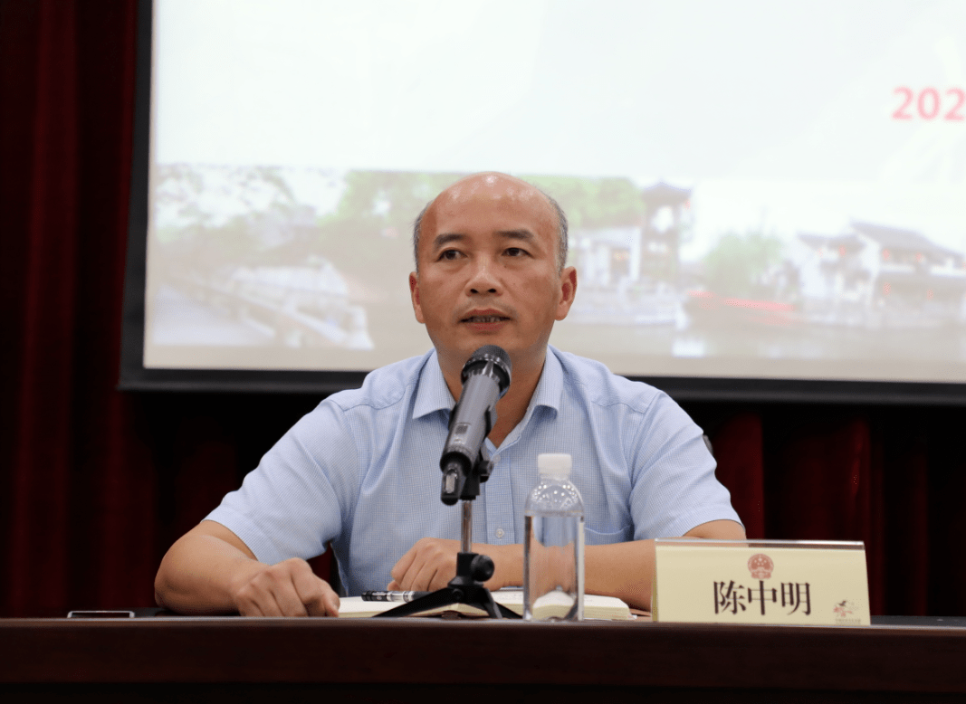 就下一步工作,陈中明表示要做到"四个到位".