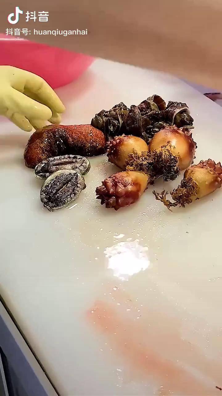 海鲜也有爆浆感,刺身走起