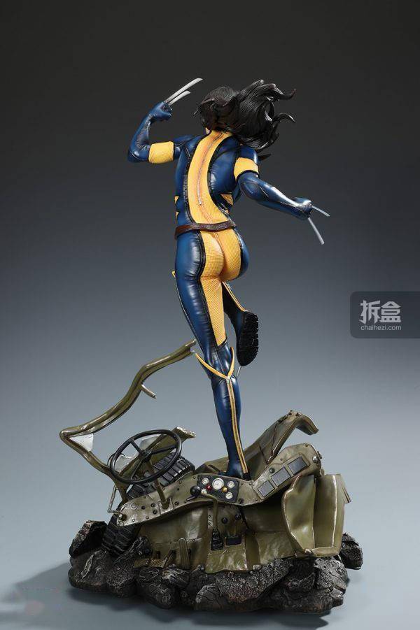 xmstudios14漫威系列x23劳拉金刚狼雕像