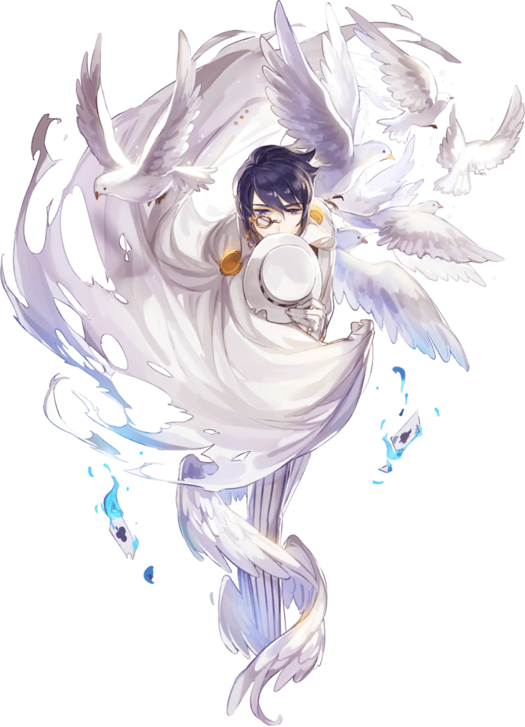 立绘素材高品质最终王冠x新世界游戏原画全身立绘美汁汁