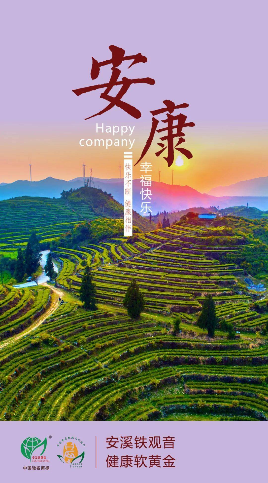 安溪铁观音问候卡来了!(内附高清图下载途径)