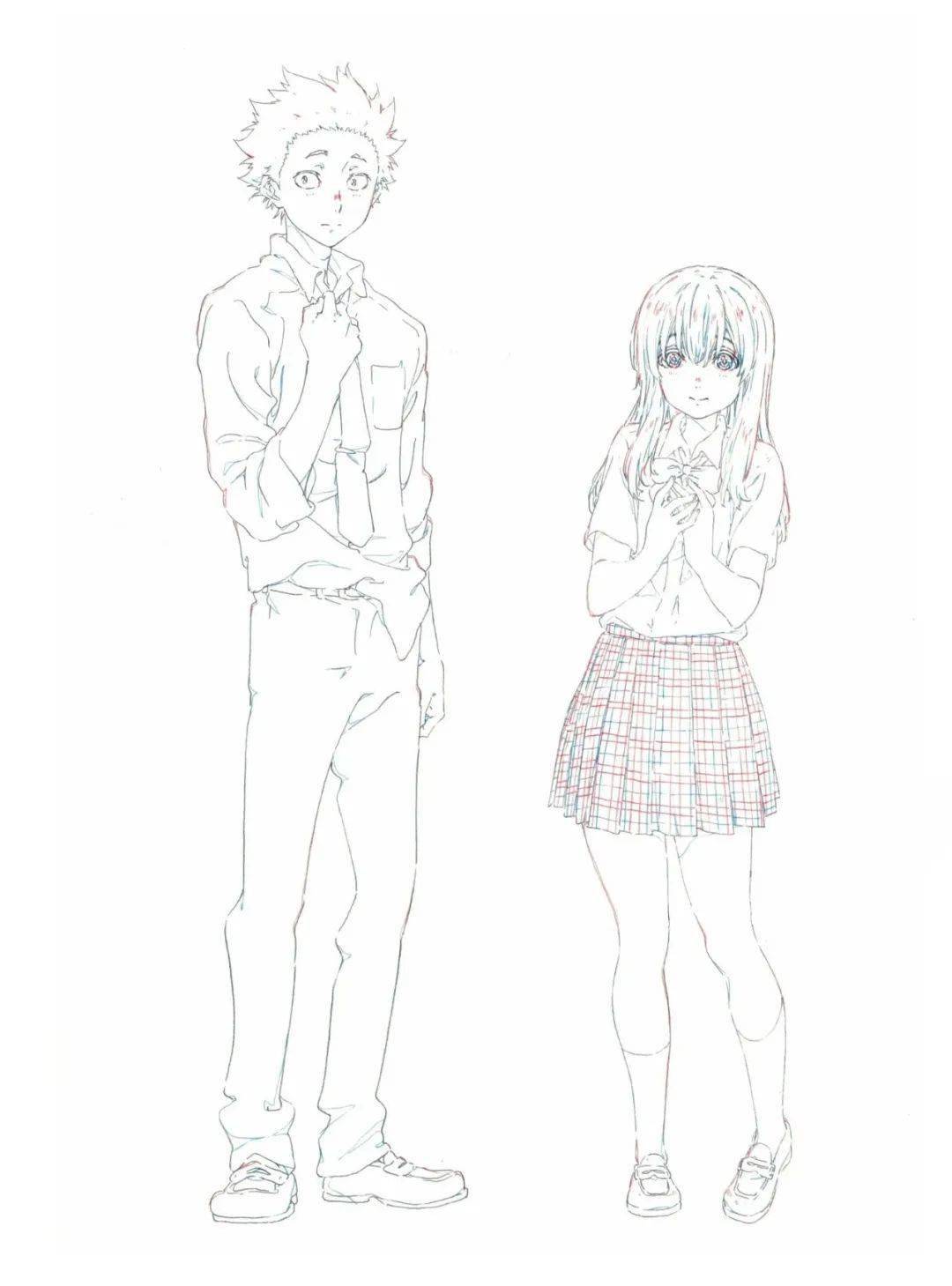 绘画技能分享线稿分享第63期声之形