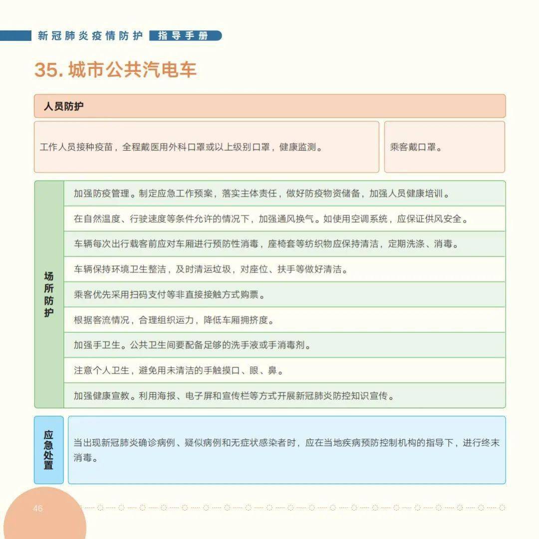 国家|收藏！最新版《新冠肺炎疫情防护指导手册》来啦
