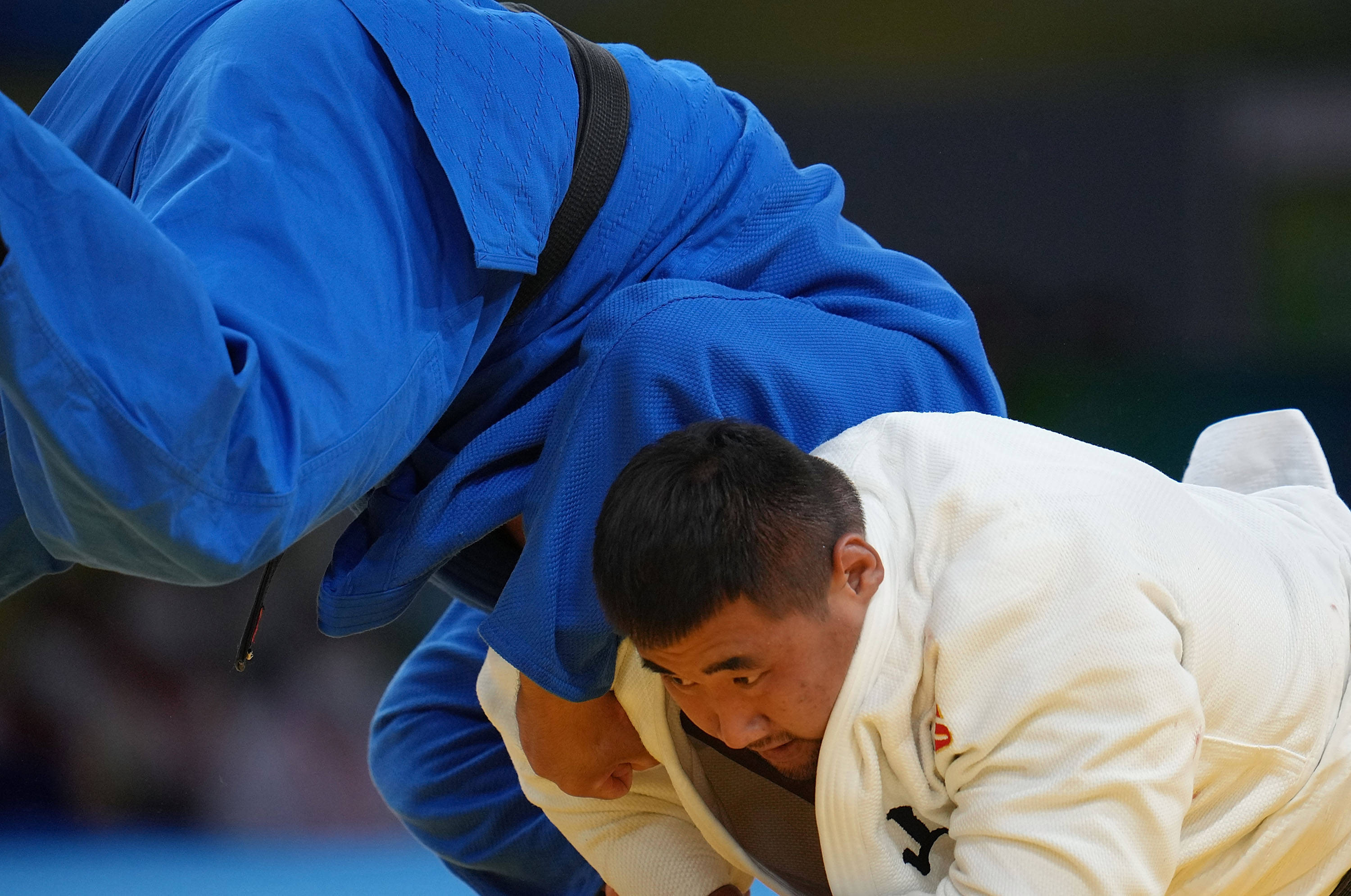 柔道尹永杰夺得男子100公斤以上级冠军