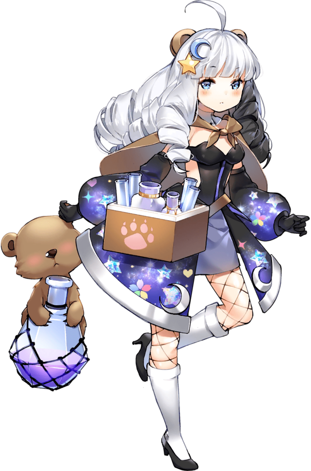 立绘素材高品质最终王冠x新世界游戏原画全身立绘美汁汁