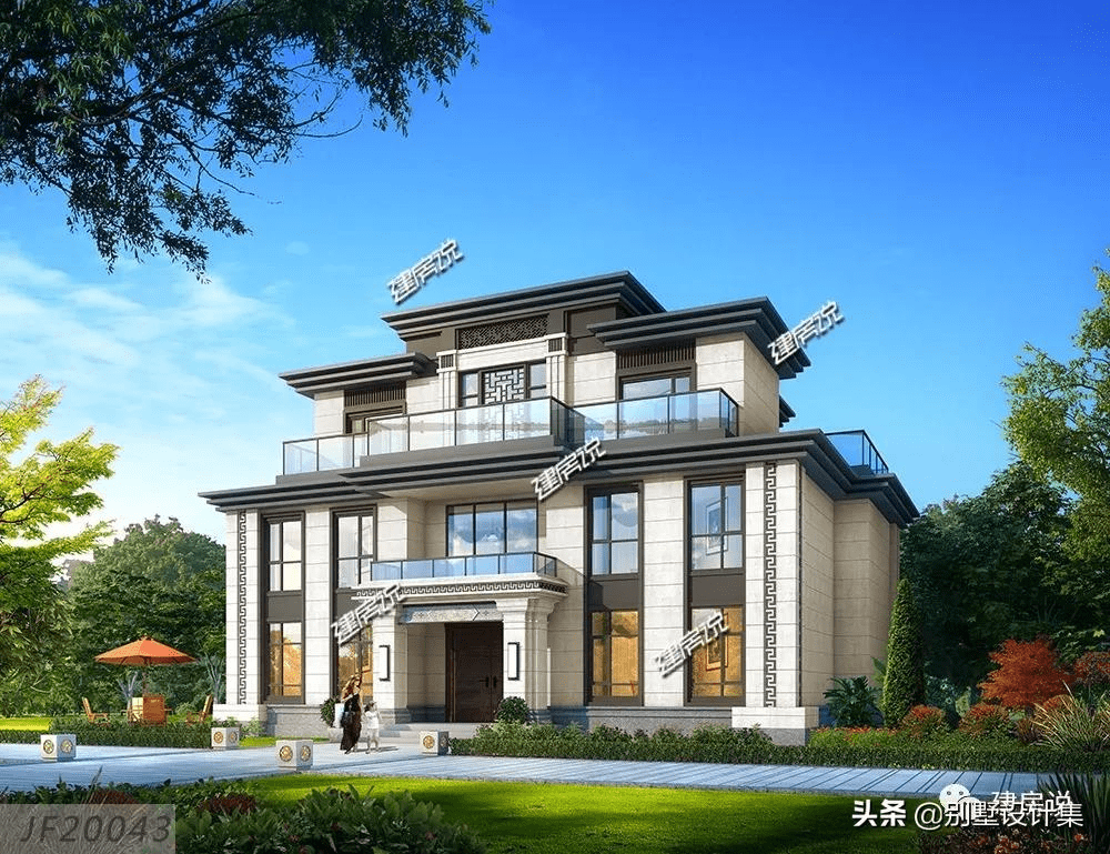 农村建房别再跟风了!5款新中式别墅,气质非凡,尊贵霸气