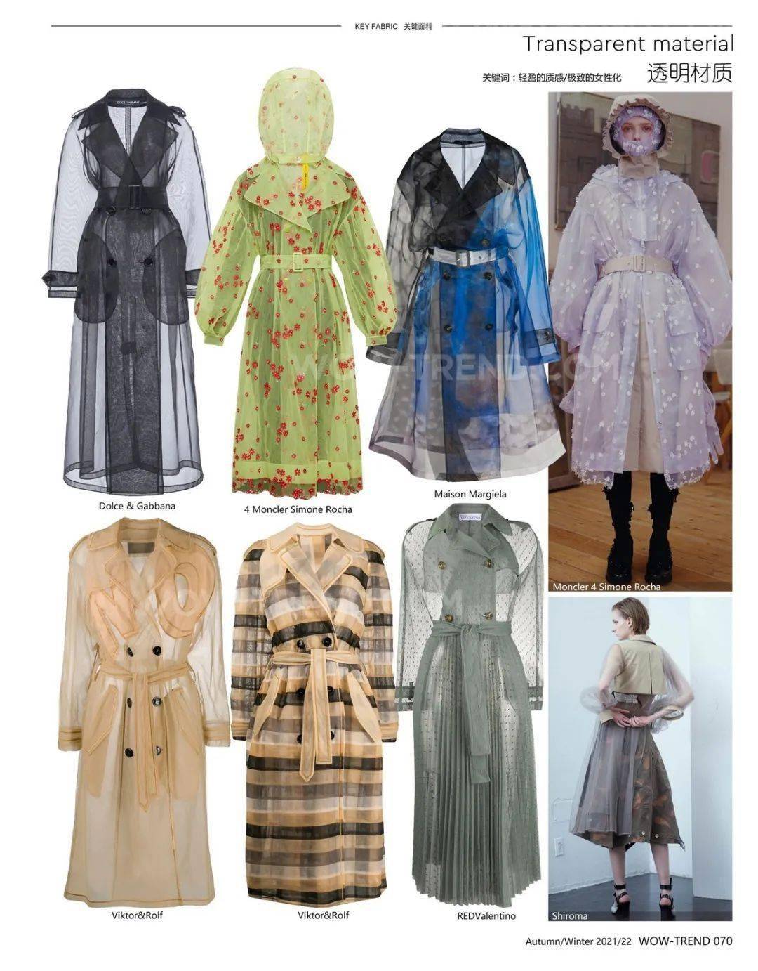 关键|22秋冬大衣设计关键趋势 ！（细节/图案/面料/廓形趋势合集）