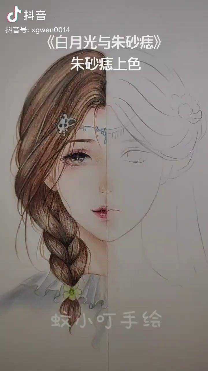 是朱砂痣还是蚊子血手绘白月光与朱砂痣