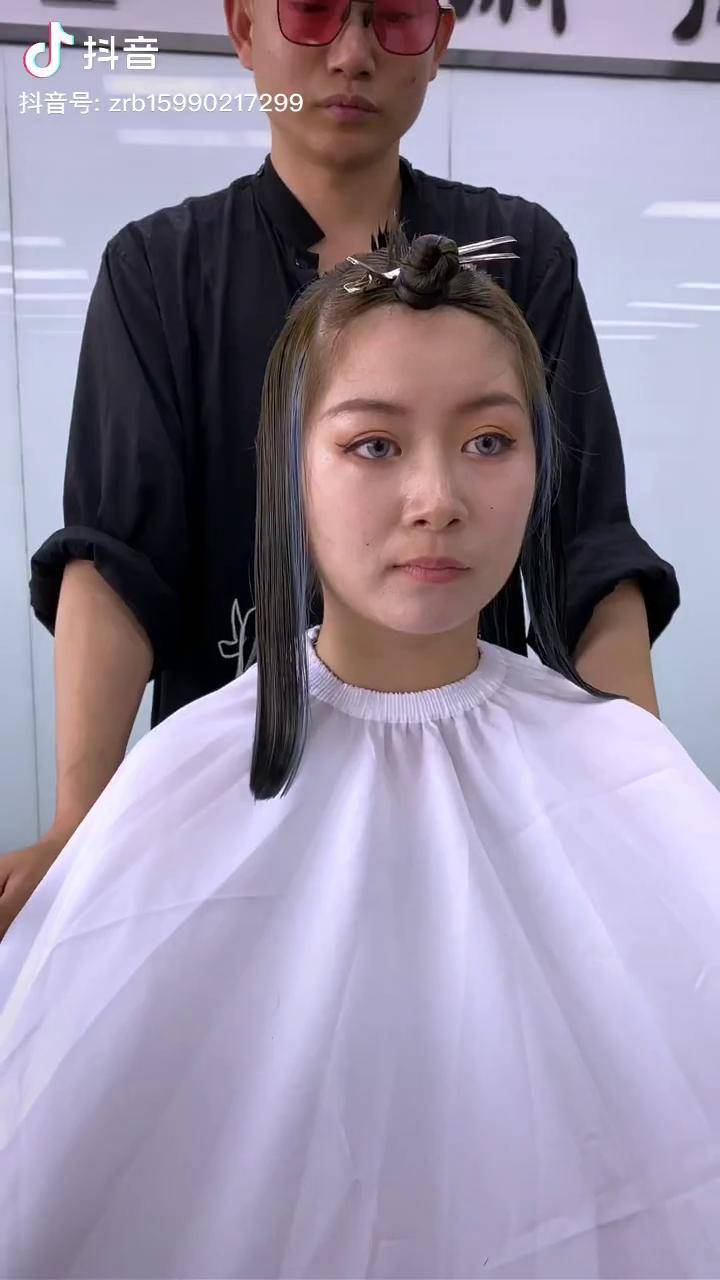 人生应该默默努力然后惊艳所有人发型手艺人鬼小七