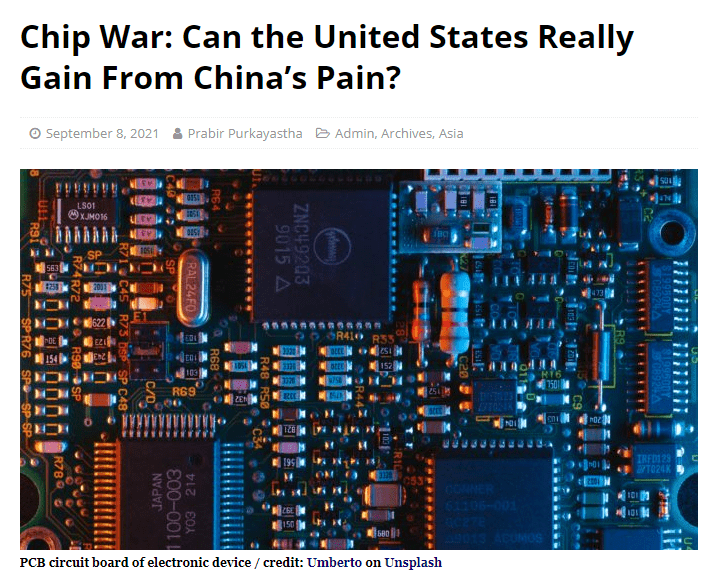 资本主义|对华芯片战，晚期资本主义的病态