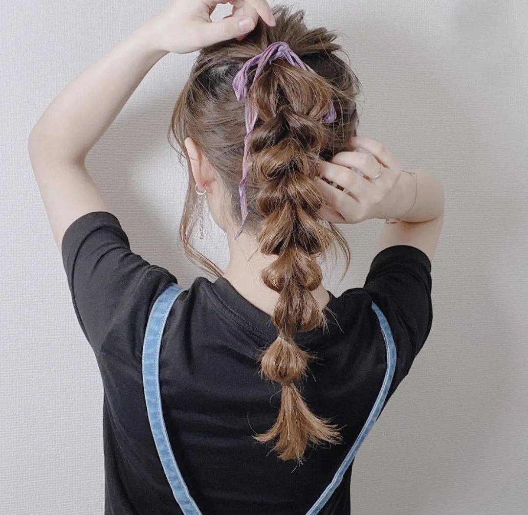 学会编发get100种花样造型