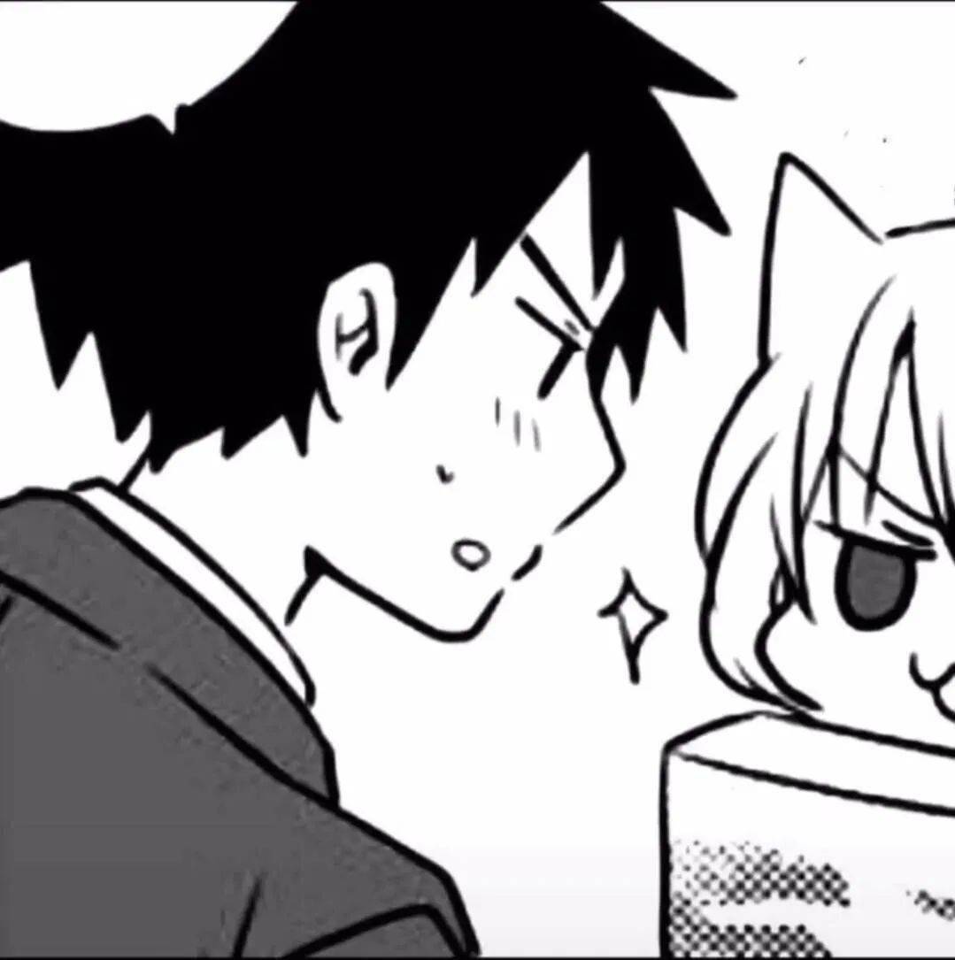 爱不释手黑白动漫情头也太绝了