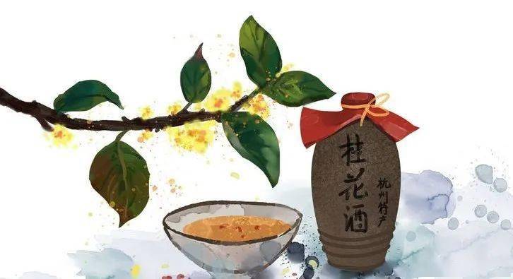 饮桂花酒寓意五谷丰登,家庭和美圆圆的月饼包裹着美好的期许中秋的