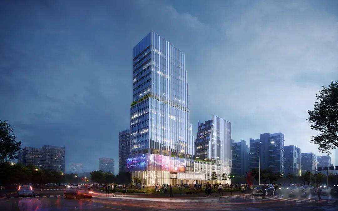 有温度的城市生态建筑嘉信润丰大厦