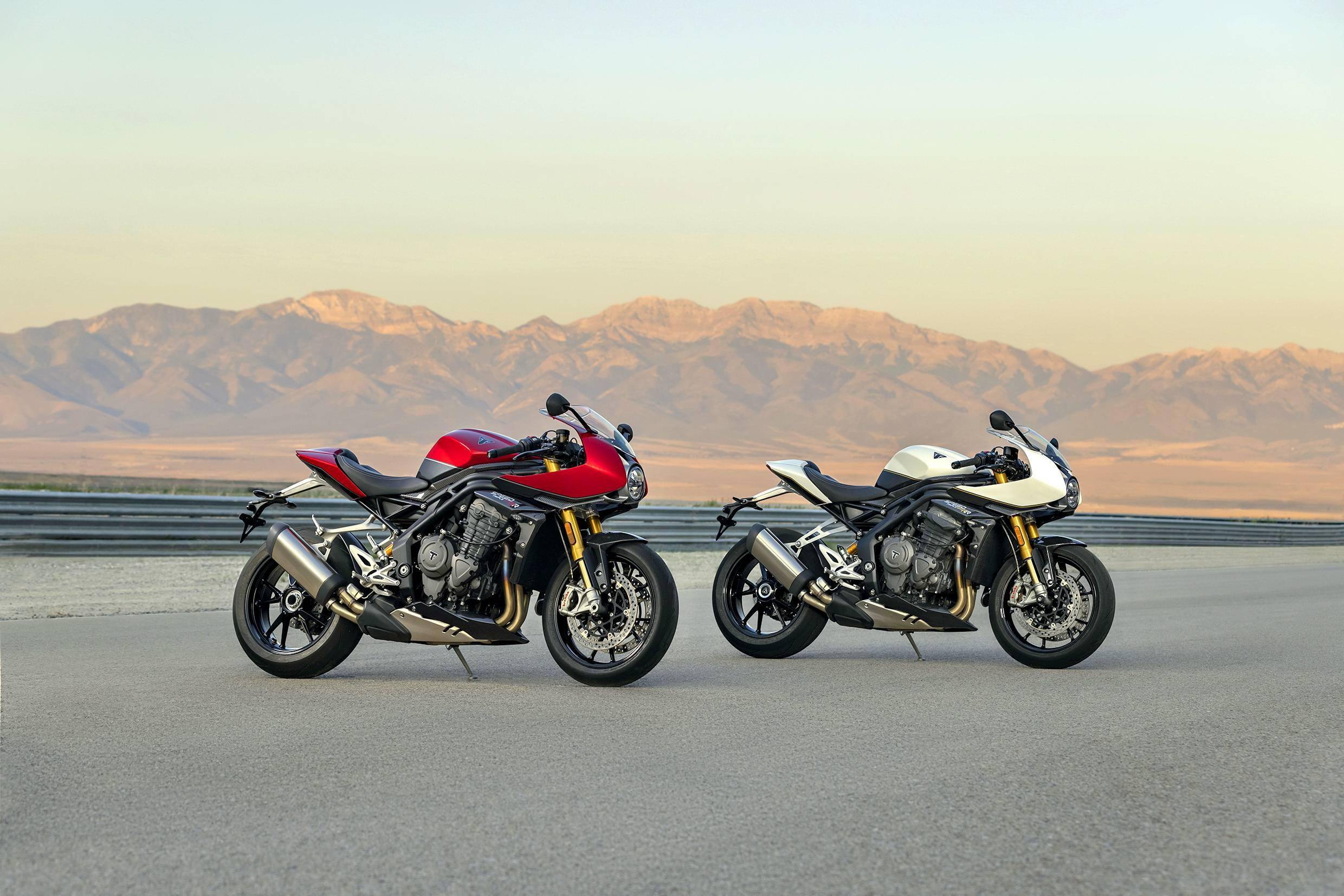 现行款的街车版 speed triple 1200 rs 有供应国内市场,官方定价约为