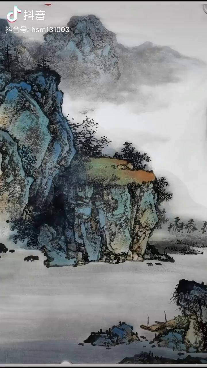 渲染上色细节处理中创作灵感国画