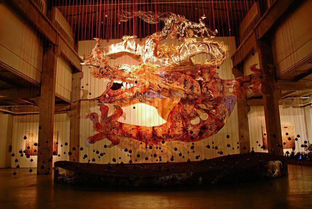 邀请函invitation风生水起张国龙大型空间艺术展