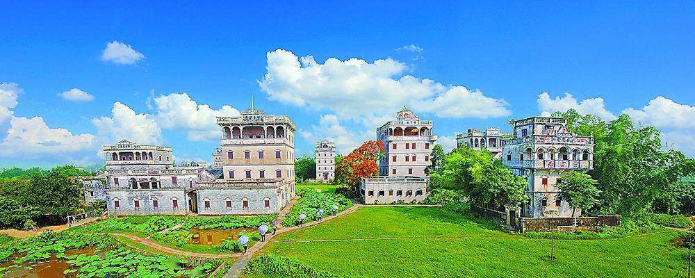 五邑文脉开平碉楼洋装穿在身依然中国心