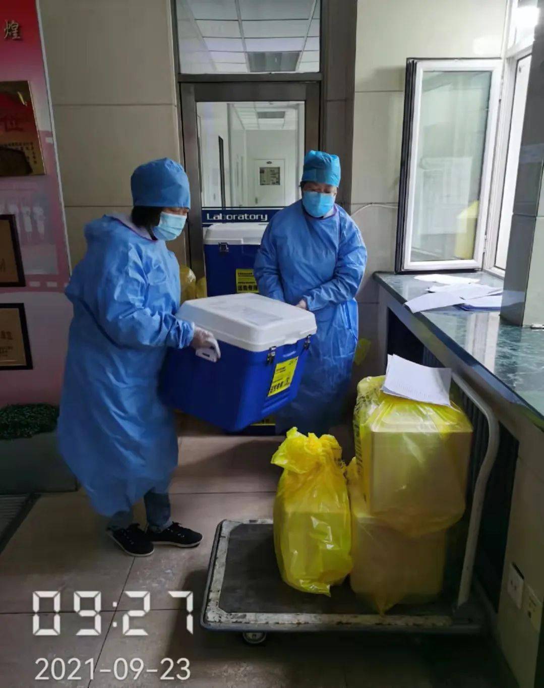 样品|哈尔滨市疾控中心的24小时