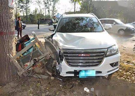 2017年10月31日,山东314省道陵城区徽王镇东庞村路段发生一起因开车