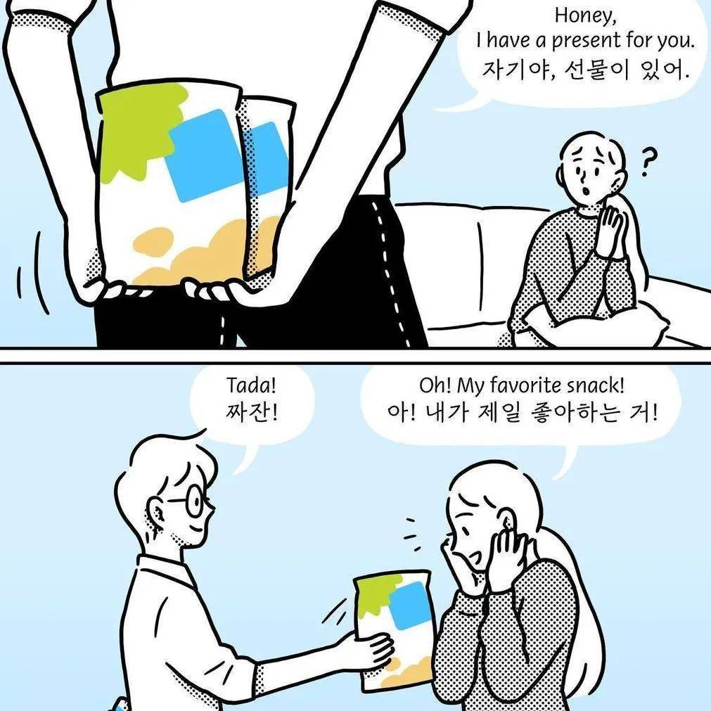 情侣韩国小姐姐，画下情侣私密日常，叫人羞涩不已！