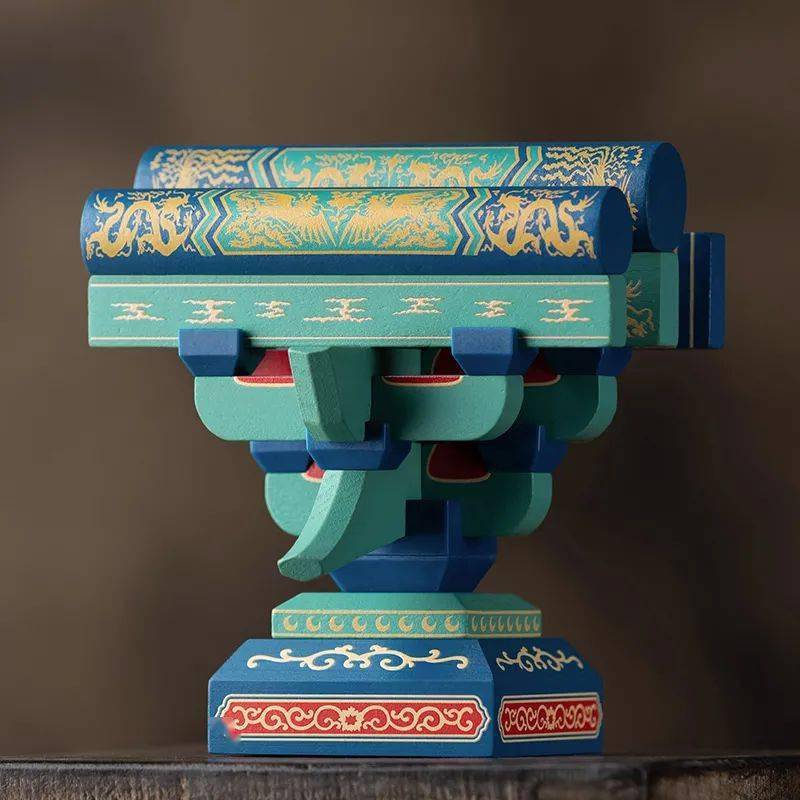 清式三踩斗拱紫禁版