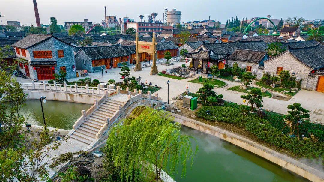 唐闸「北市景区」10月1日试开街!最新航拍曝光!_南通