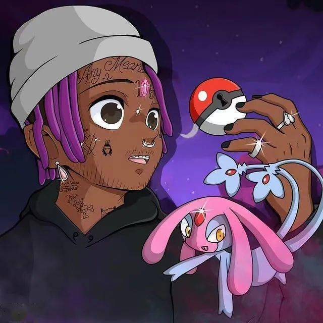 其实 lil uzi vert 额头的这颗钻石,在为他带来流量的同时也带来了极