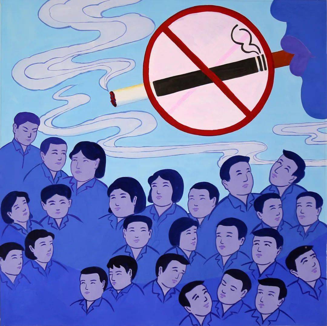 舞阳农民画健康素养66条——吸烟和二手烟暴露会导致多种疾病