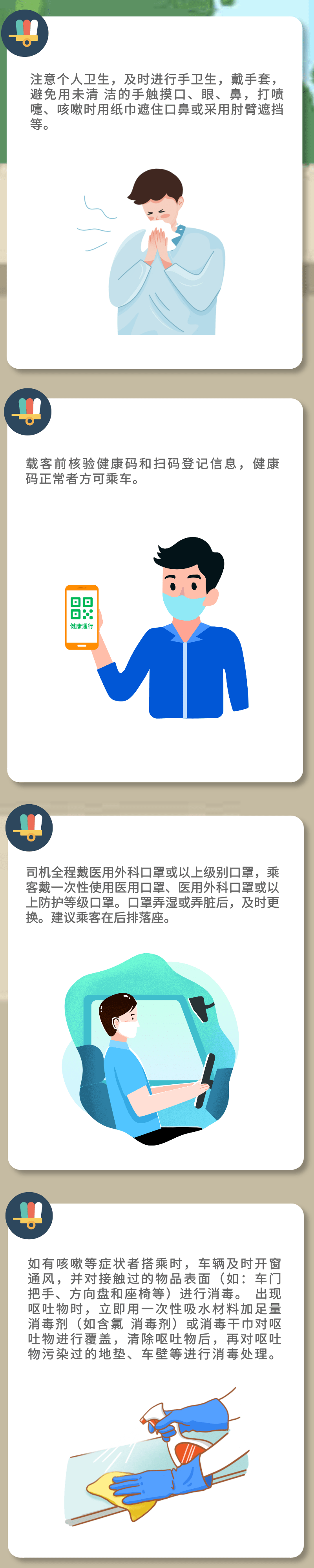 科普|【健康科普】出租汽车新冠肺炎防控防护指南