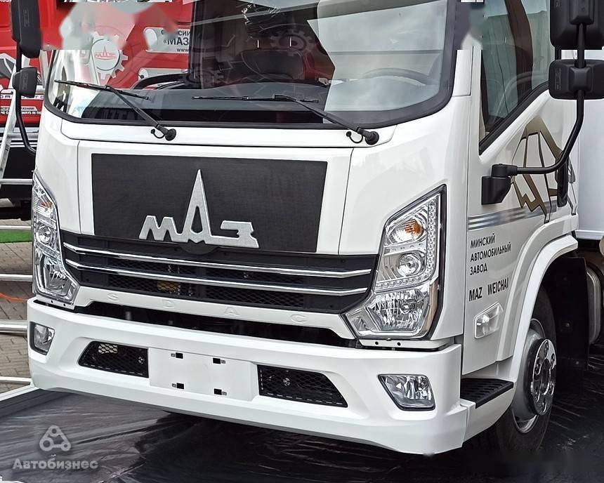 潍柴机法士特箱陕汽轻卡的亲戚白俄罗斯maz发布新款轻卡