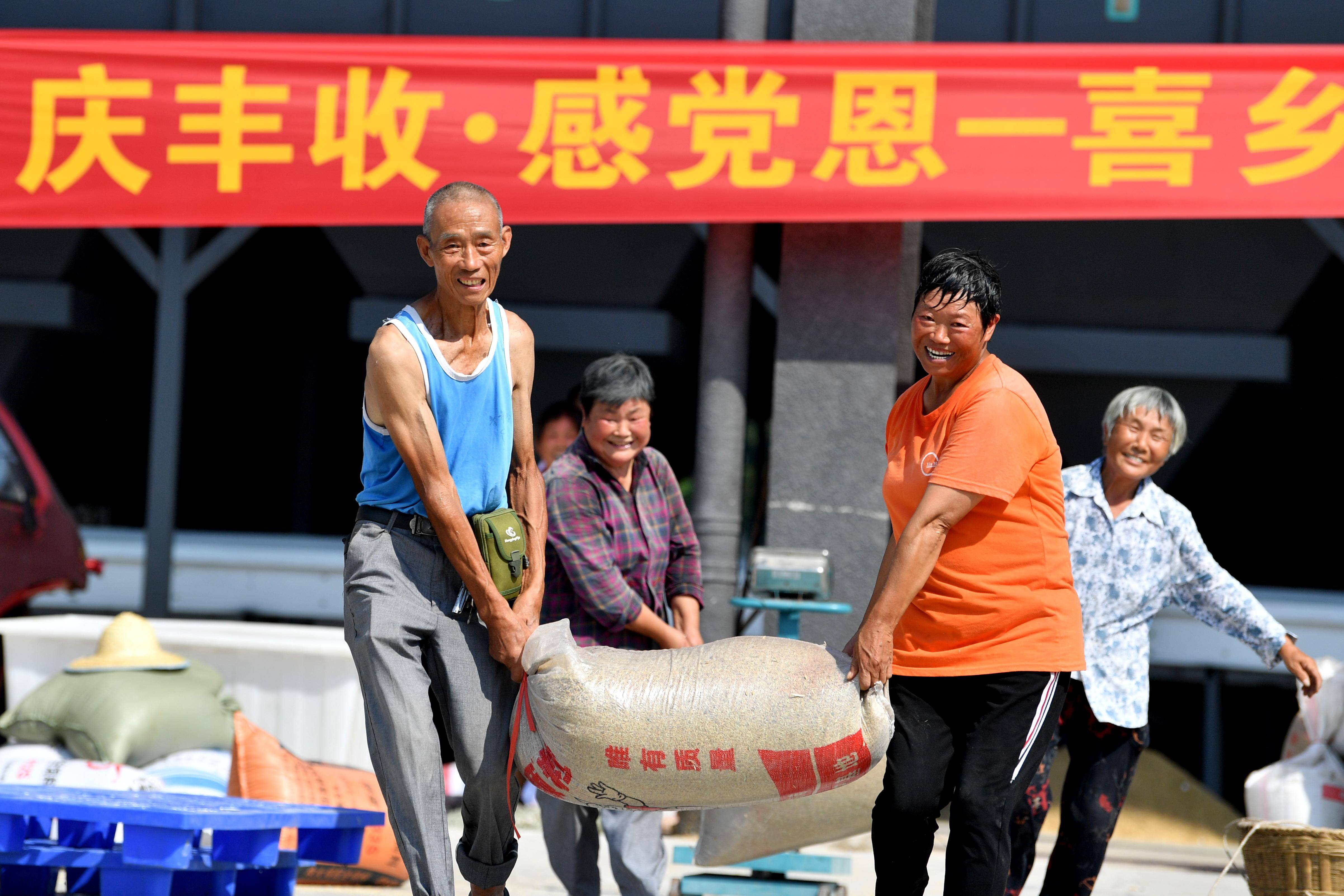 西彭镇这个合作社又分红了270吨稻谷 按照每亩400斤