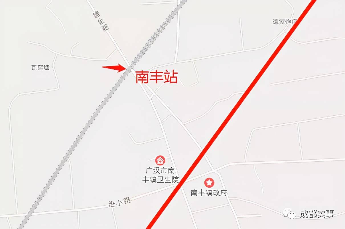 成都市域鐵路s11線詳細規劃站點!_德陽