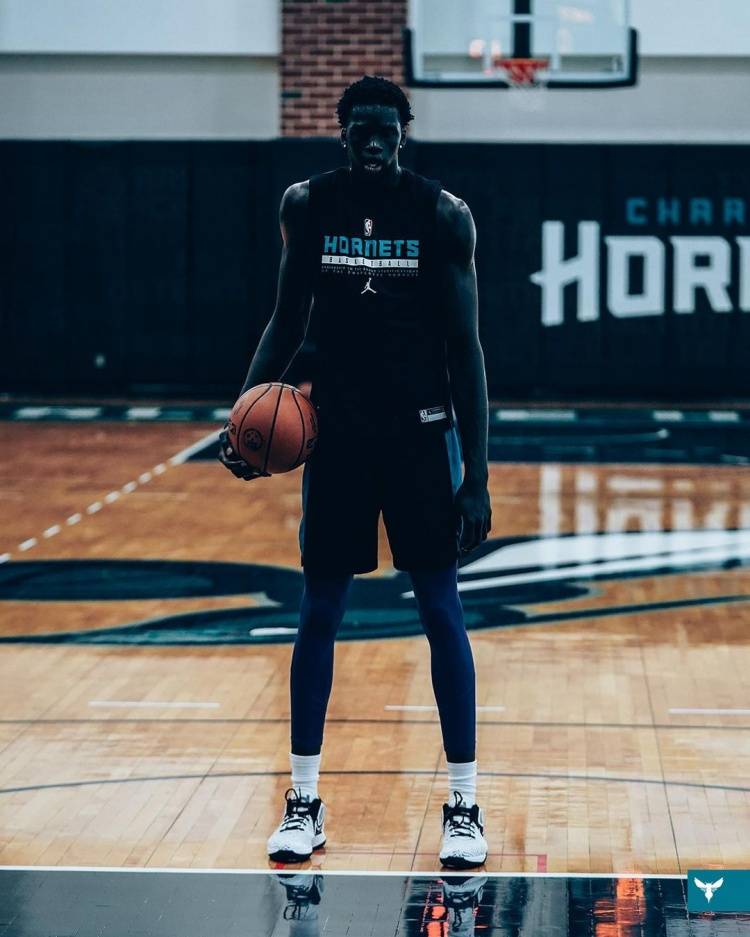 黄蜂晒三球等球员训练图:每一天都在变更好