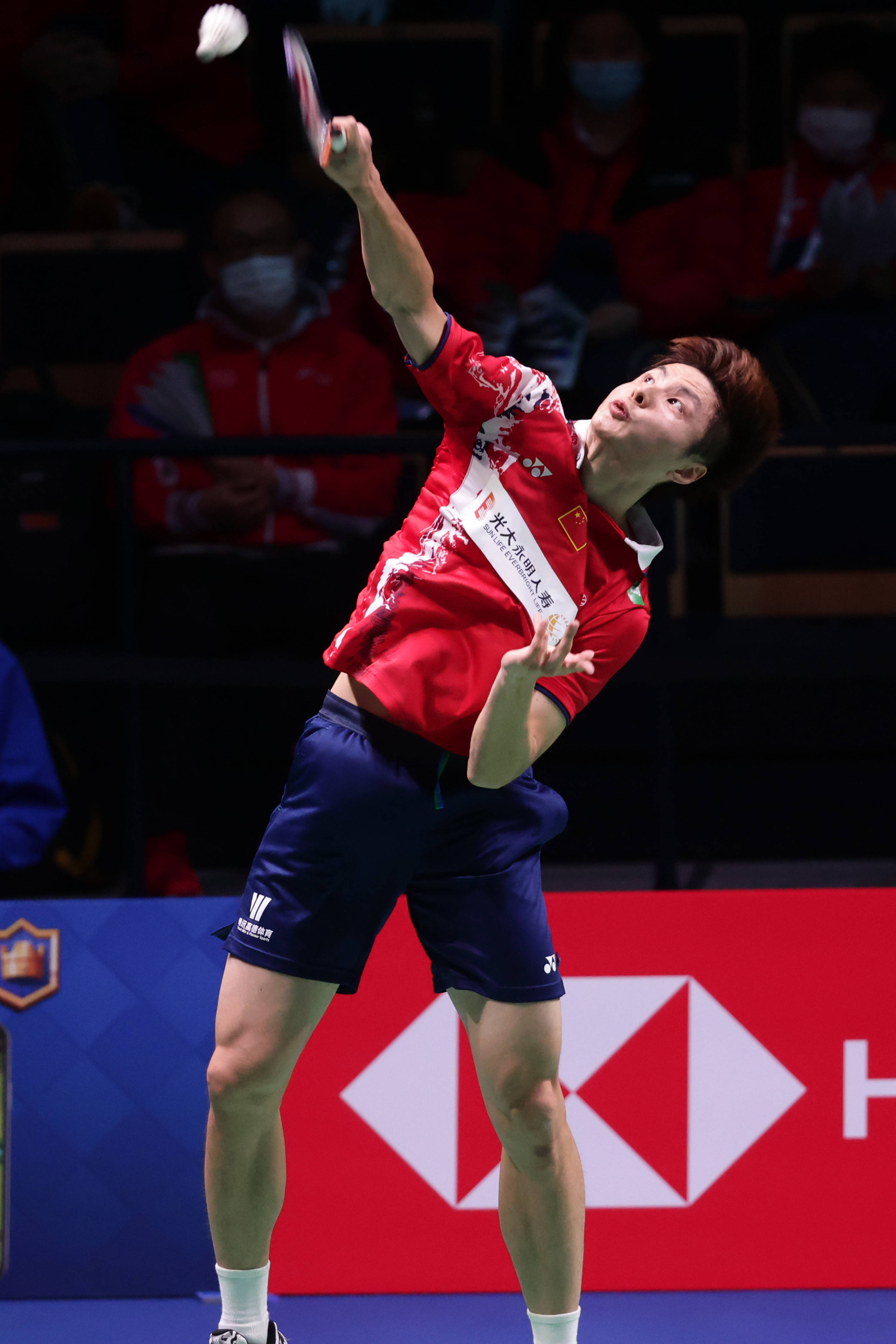 羽毛球苏迪曼杯中国队胜印度队