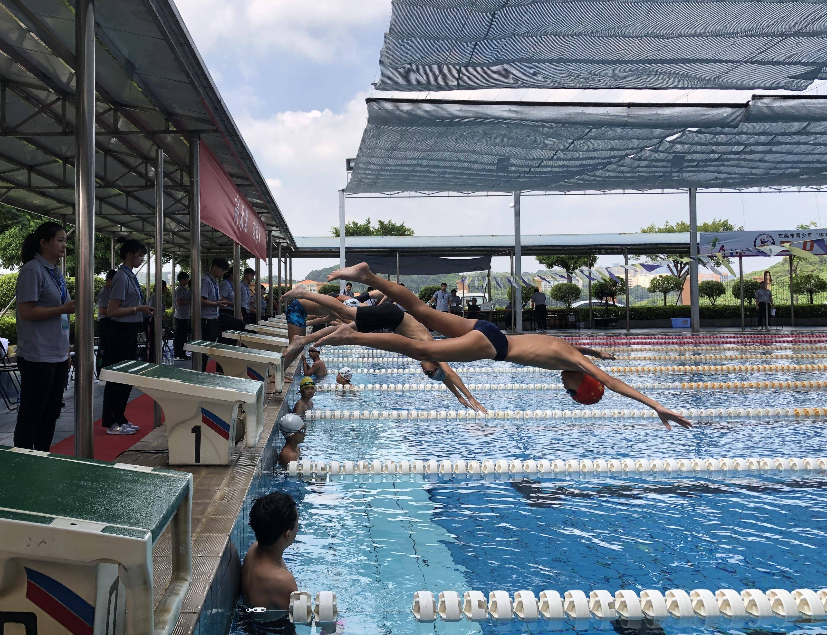 挑战赛|2021年东莞市青少年游泳U系列比赛举行，超千人参赛