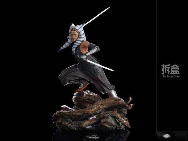 玩具IRON STUDIOS 曼达洛人2 AHSOKA TANO阿索卡塔诺 1/10雕像