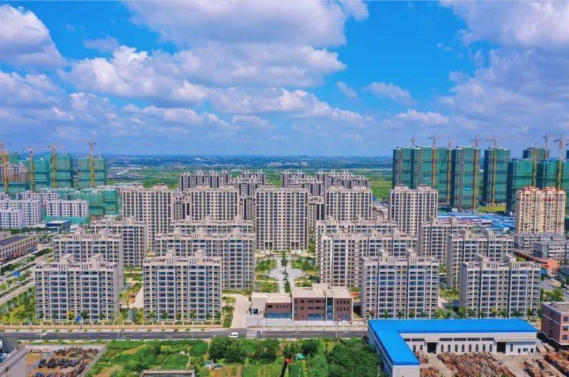 海门北部新城广和苑安置小区集中交付