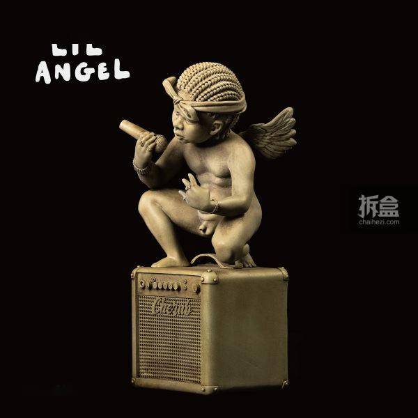 玩具ECHOES STUDIO LIL ANGEL 说唱天使 潮玩摆件