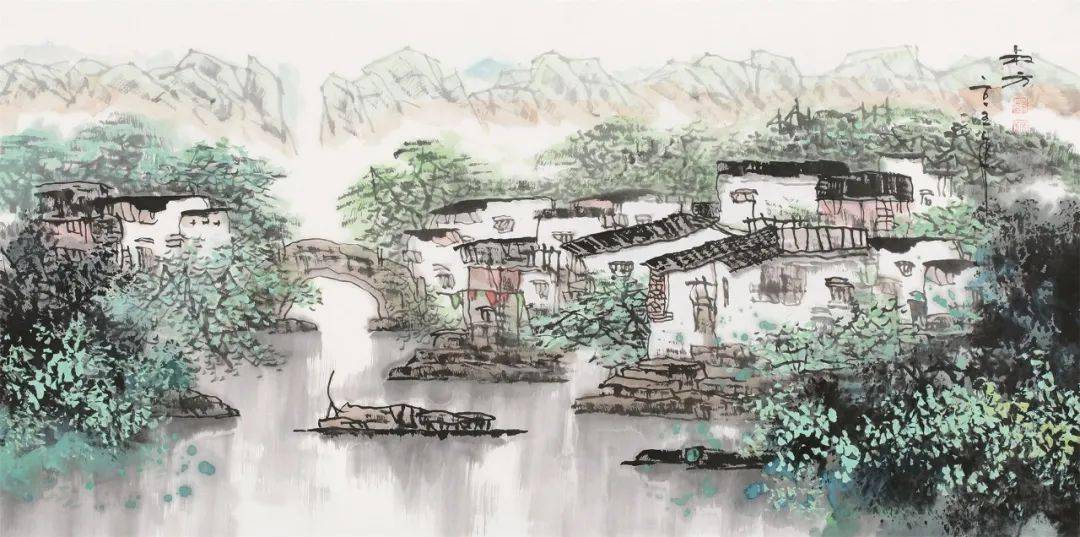 水墨山水画138幅 d264408488f943e78ae49c22d4025735.jpeg