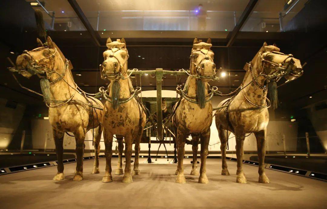 "据形求实:秦陵铜车与秦代马车"单元以铜车马为依据,以秦始皇兵马俑坑