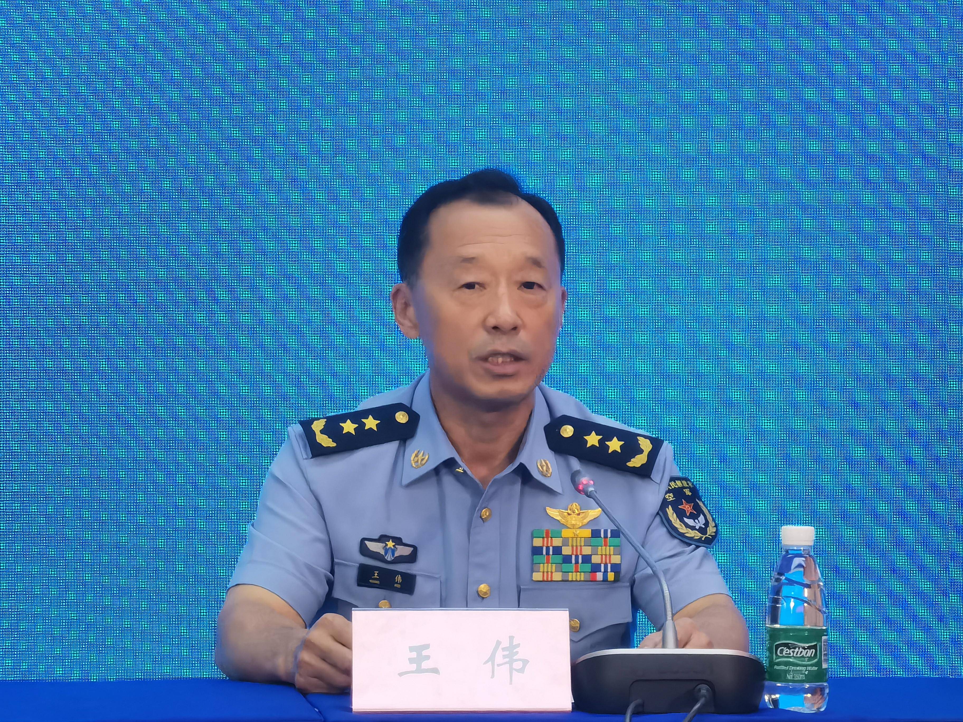 中国空军副司令王伟图片