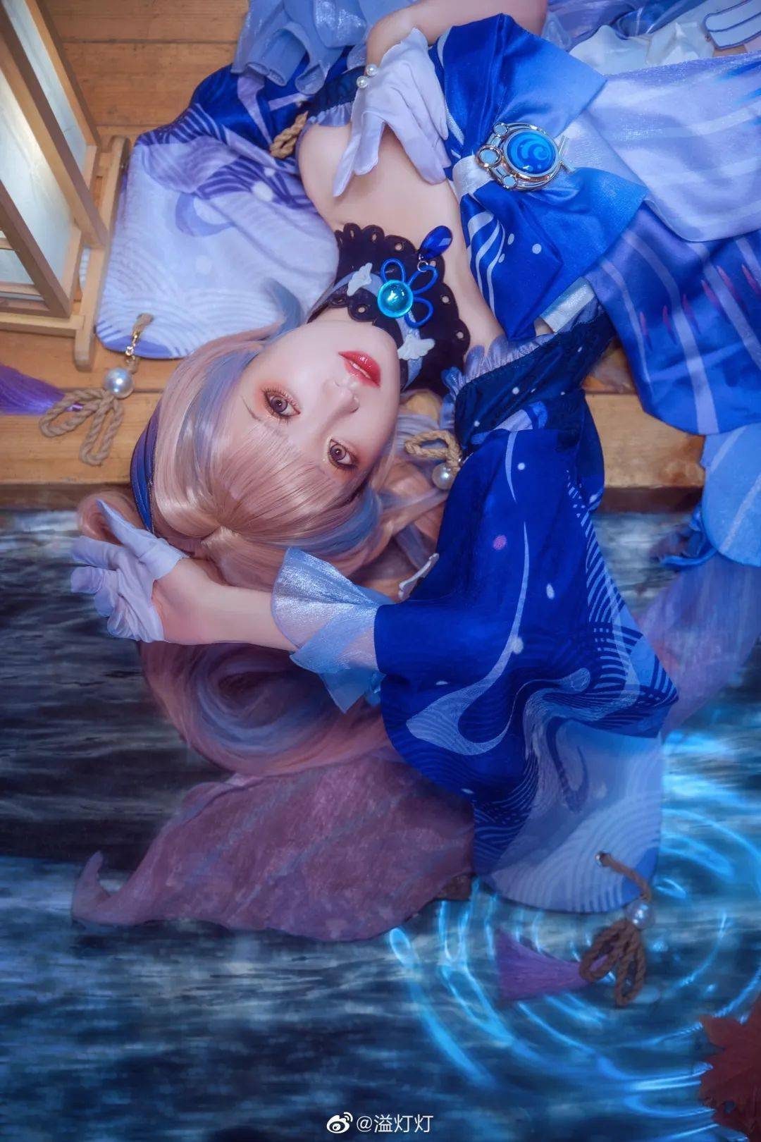 二次元cos心海小姐姐