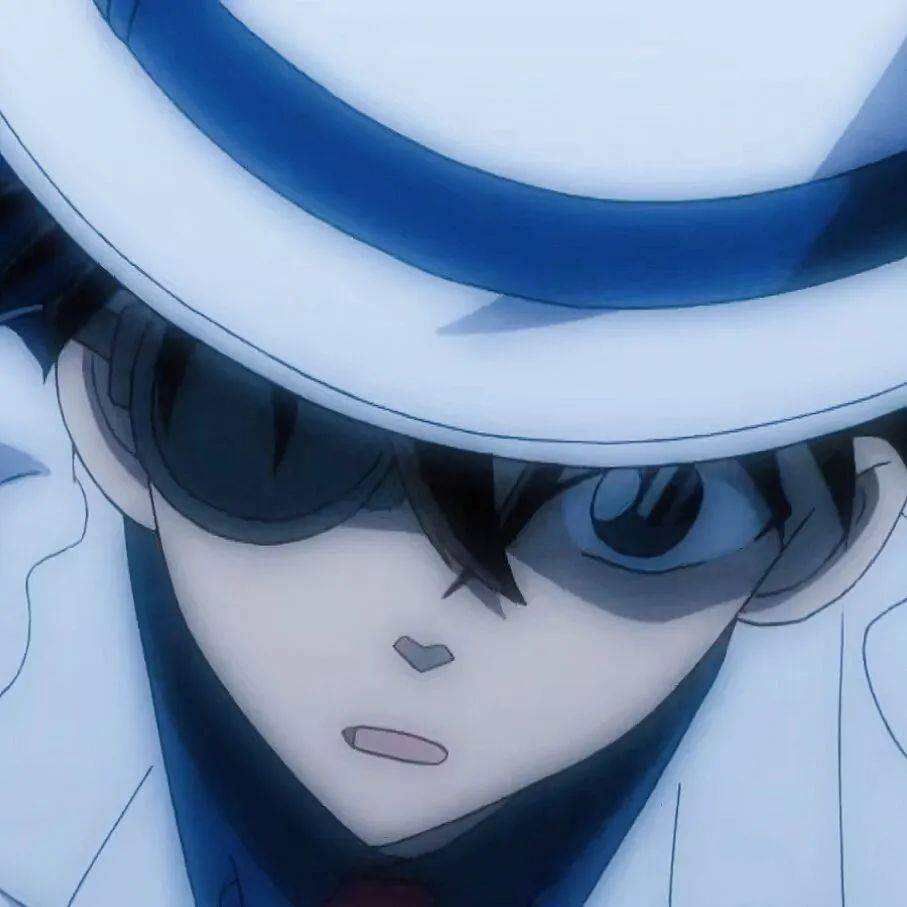 100张怪盗基德黑羽快斗头像合集帅呆了